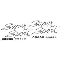 1966-67 Nova "Super Sport" Rear Quarter Panel Emblem