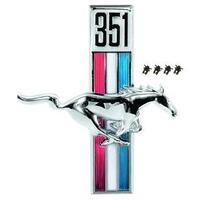 1967-68 Mustang "351" Running Horse Emblem
