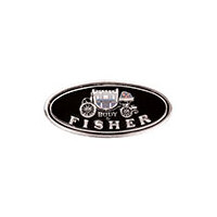 1967-69 Camaro/1964-72 Chevrolet Sill Plate Decal "Body By Fisher"