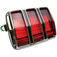 LED Tail Lamp w/ Bezel for 1965-66 Ford Mustang