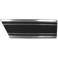 1969-72 Chevy Pickup Rear Lower Fender Molding - Left