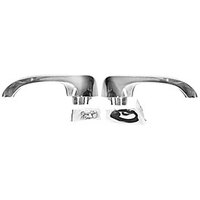 1964-67 Chevelle/GTO/1967 El Camino Exterior Door Handle Wo/Button - Pair
