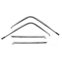1967 El Camino 4pc Door Frame Molding Set