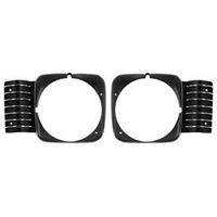1968 Nova Head Lamp Bezel - Pair