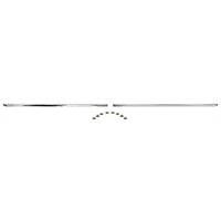 1961 Impala Upper Grille Molding (Pair)