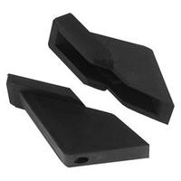 1963-64 Impala Hadr Top Vent Window Bumper - Pair
