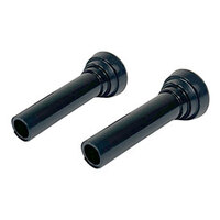 1964-66 Chevelle/El Camino/GTO 2pc Door Lock Knob Set - Black
