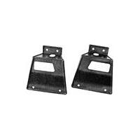 1967 - 1968 Mustang Seat Fold Down Rear Seat Latch Covers - Pair