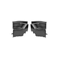 1969-70 Mustang Fastback Quarter Panel Trim - Pair