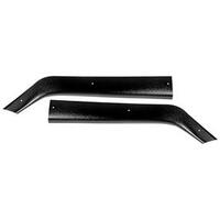 1969-70 Mustang Fastback Rear Quarter Panel Trim - Pair