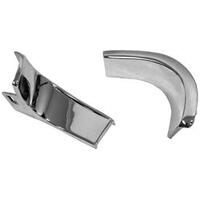 1969-70 Mustang Hard Top Quarter Window Molding - Pair