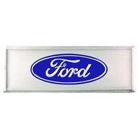 1968-77 Mustang Blue Door Sill Scuff Plate Decal