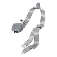 1965-73 Mustang 3-Point Mount Seat Belt - Gray