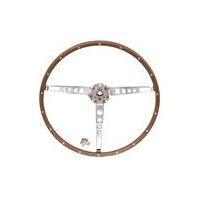 1965 - 1966 Mustang Deluxe Steering Wheel (Wood)
