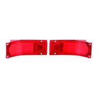 1966 Chevelle Tail Lamp Lens Pair