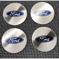 Falcon Fairmont Wheel Centre Cap "FORD" Disc Set 40mm XC XD XE Stainless Steel 4pcs