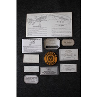 1957 Thunderbird 12 Piece Decal Kit