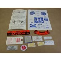 1961 Thunderbird Decal Kit