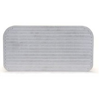1937-38 Ford Aluminum Glove Box Cover - No Clock