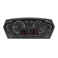 Universal 6 Gauge Competition Analog HDX Instruments - Black Alloy Face, MPH