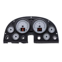 1963-67 Chevy Corvette HDX Instruments - Silver Alloy Face, MPH