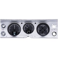 1964-65 Chevy Chevelle/El Camino HDX Instruments - Black Alloy Face