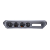 1964-67 Pontiac GTO/LeMans/Tempest HDX Instruments - Black Alloy Face