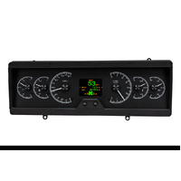 1978-88 Oldsmobile Cutlass HDX Instruments - Black Alloy Face, MPH