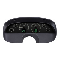 1994-96 Chevy Caprice/ Impala SS HDX Instruments - Black Alloy Face, MPH