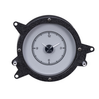 1969-70 Ford Mustang Clock for HDX Instruments w/Silver Alloy Face