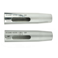 Aluminum Cruise Control Covers - Polished Aluminium