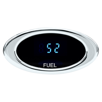 Ion Fuel Level - Chrome Bezel, Teal Display