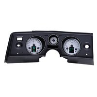 1969 Chevy Chevelle/Malibu/El Camino MDX Instruments (Metric) Silver Alloy Face
