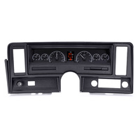 1969-76 Chevy Nova MDX Instruments (Metric) - Black Alloy Face