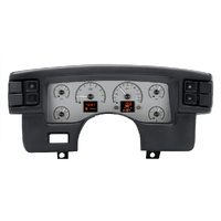 1990-93 Ford Mustang HDX Instruments - Silver Alloy Face, KPH