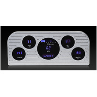 1937-1938 Ford Digital Instrument System (Metric) - Blue Display