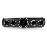 1964-1966 Ford Mustang Digital Instrument System - 1965 GT Bezel, Blue Display, KPH