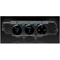 1970-72 Chevy Chevelle SS/Monte Carlo/El Camino & 71 GMC Sprint SP Digital Instrument System (Metric) - Blue Display