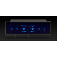 1970-72 Chevy Malibu/non SS Chevelle/El Camino Digital Instrument System - Teal Face, KPH