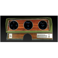 1970-72 Oldsmobile Cutlass and 442 Digital Instrument System (Metric) - Blue Display
