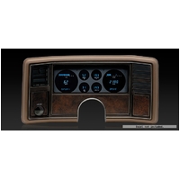 1978-88 Chevy Monte Carlo/1978-87 Chevy El Camino/Malibu/Caballero Digital Instrument System (Metric) - Blue Display