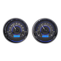 Universal Dual Round MHX Instrument in KPH - Carbon Fibre Face, Red Display