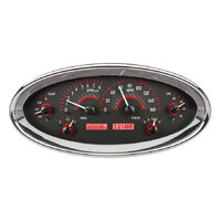 Universal Elliptical Oval MHX Instrument (Metric) Carbon Fibre Face, Red Display