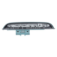 1961 Ford Galaxie/1961 Mercury Monterey/Meteor 600 MHX Instruments (Metric) Silver Alloy Face, White Display