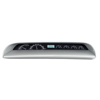 1963-1964 Chevy Impala MHX Instruments (Metric) Black Alloy Face, White Display