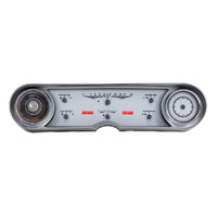 1965-66 Cadillac VHX Instruments - Silver Background,Red Lighting, KPH