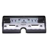 1966-69 Lincoln Continental VHX Instruments - Silver Background,White Lighting, KPH