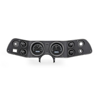 1970-81 Camaro MHX Instruments (Metric) Black Alloy Face, White Display