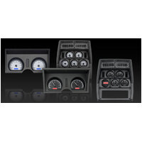 1978-82 Chevy Corvette MHX Instruments (Metric) Carbon Fibre Face, Red Display