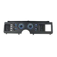 1979-86 Ford Mustang MHX Instruments (Metric) Carbon Fibre Face, Blue Display